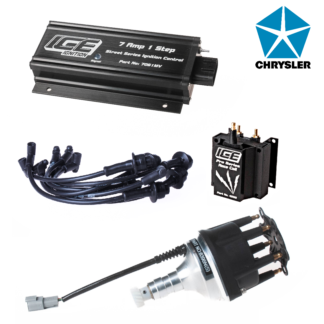 Chrysler Slant 6 - 7061MV 7 Amp 1 Step Street Series Ignition Kit