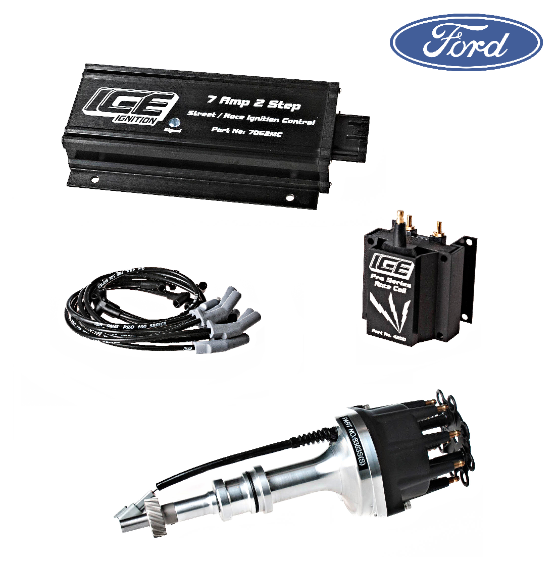 Ford Big Block "385 Series" 429-460 V8 - 7062MC 7 Amp 2 Step Street Race Ignition Kit