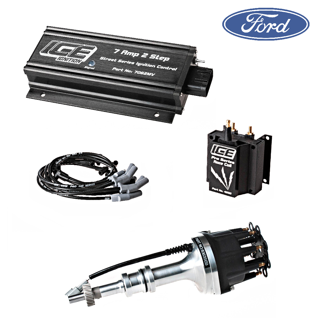 Ford Cleveland V8 - 7062MV 7 Amp 2 Step Street Series Ignition Kit Ford Cleveland V8 - 7062MV 7 Amp 2 Step Street Series Ignition Kit