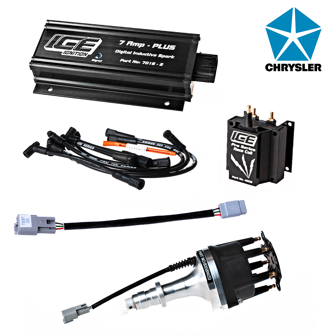 Chrysler Hemi 6 - 7 Amp PLUS Sniper EFI Ignition Kit