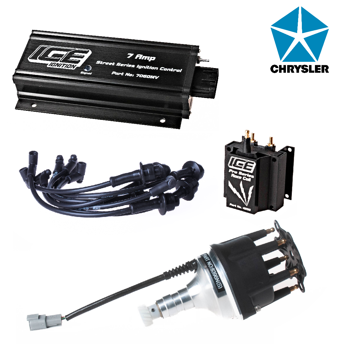 Chrysler Slant 6 - 7060MV 7 Amp Street Series Ignition Kit – ICE Ignition