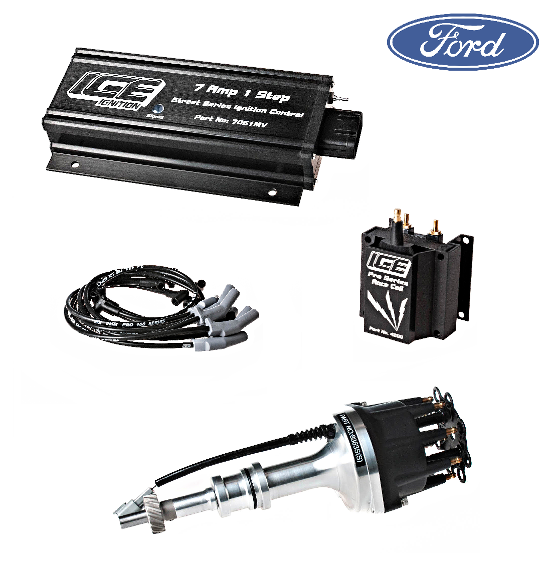 Ford Big Block "385 Series" 429-460 V8 - 7061MV 7 Amp 1 Step Street Series Ignition Kit
