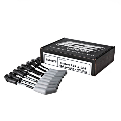 (9GM878) GM LS V8 - 45 Coil & 45 Plug Boots