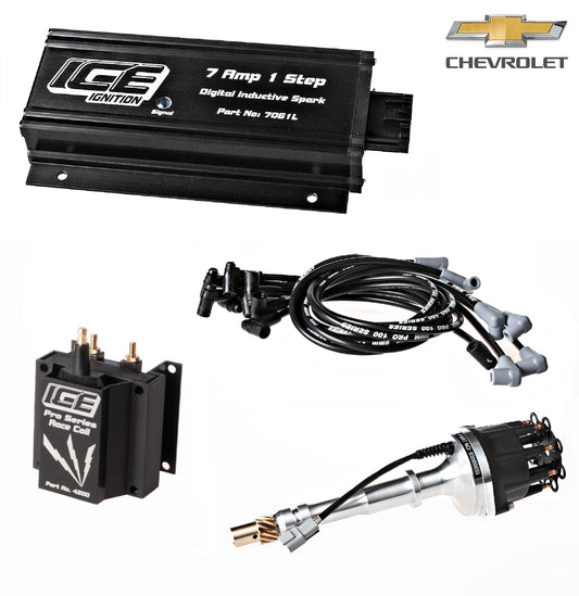 SEGA Approved - Chevrolet V8 Small Block - 7061L 7 Amp 1 Step Race Series Ignition Kit