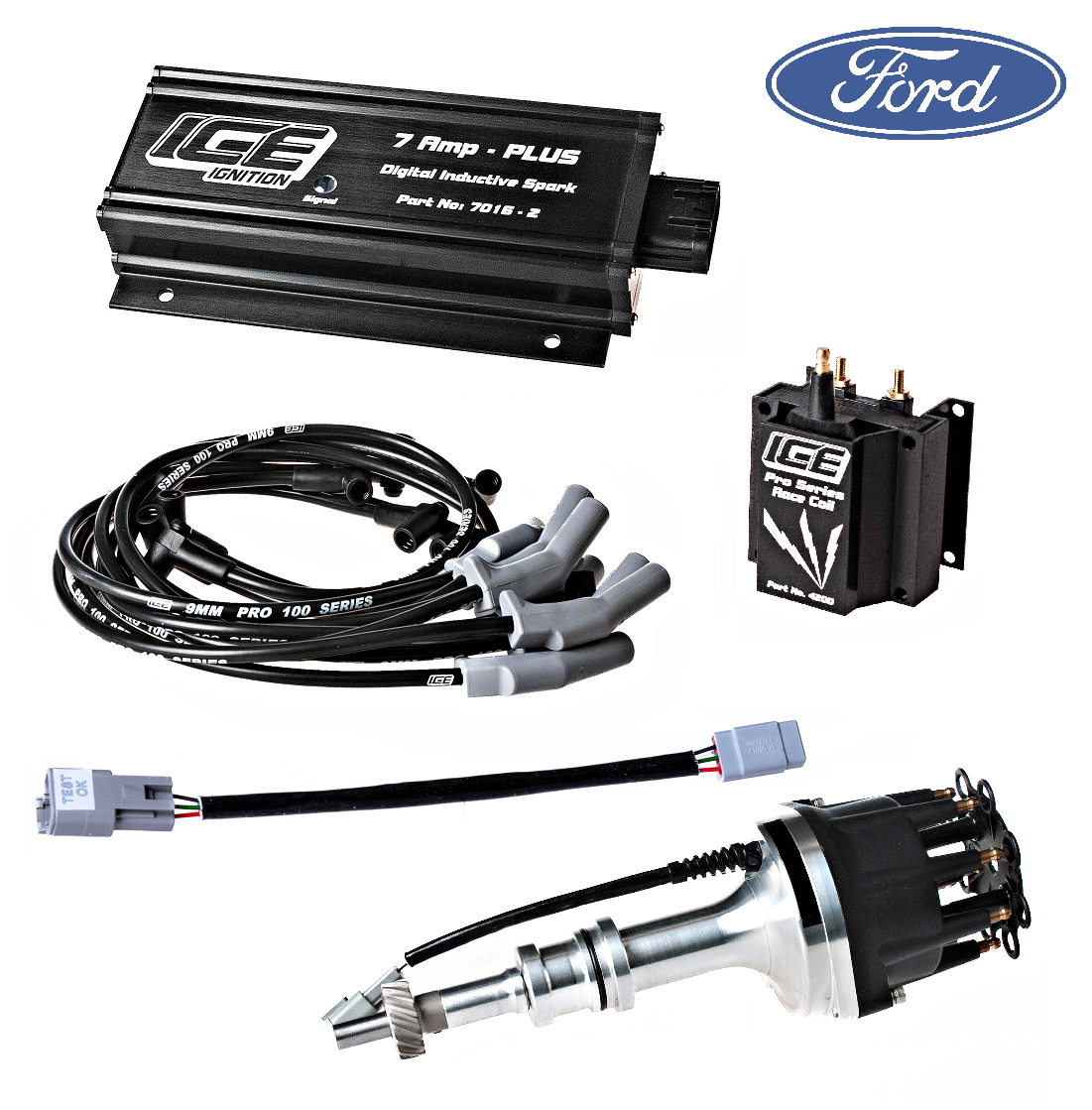 Ford Cleveland V8 - 7 Amp PLUS Sniper EFI Ignition Kit